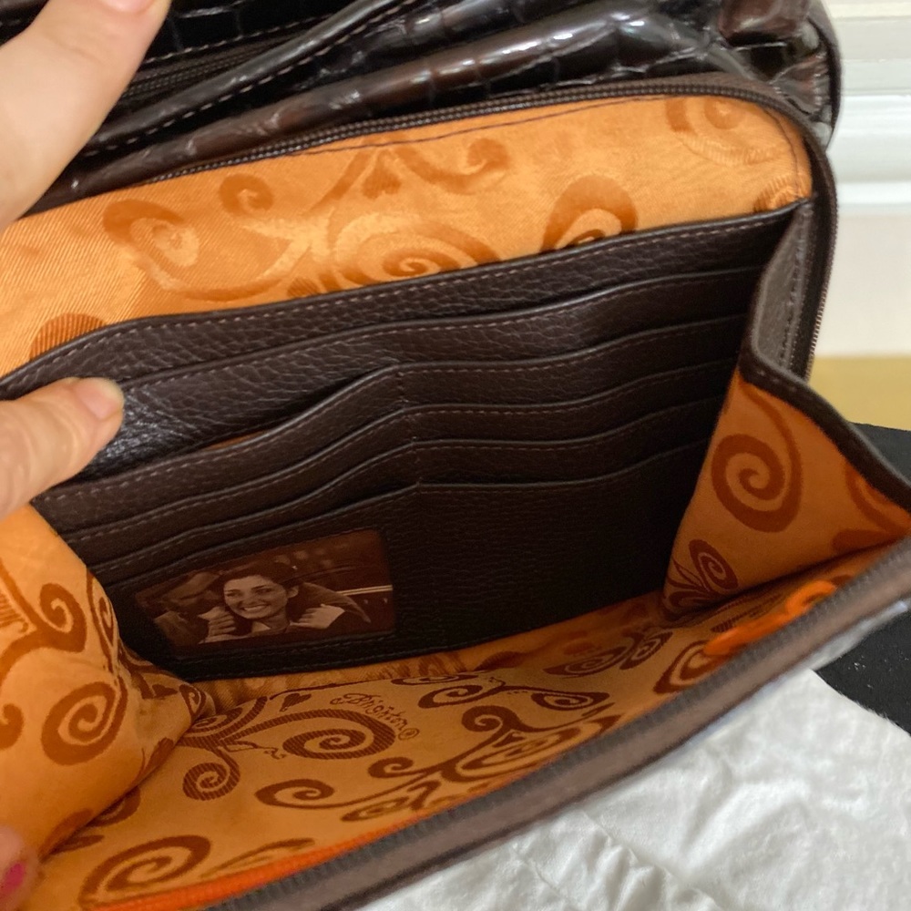 Brighton brown leather Bag - Picture 3 of 10